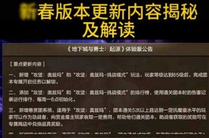 2025DNF装备系统革新与玩家经济影响