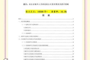 高级政务秘书的成长路径与核心挑战：能力要求与应对策略