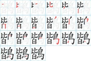詈字如何写才能更规范？