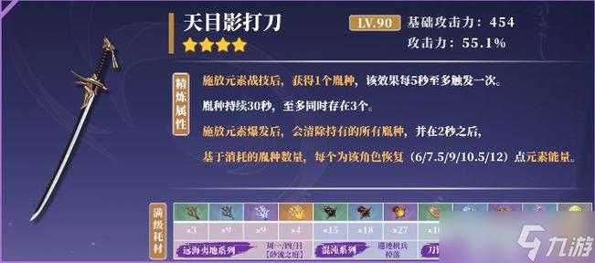 原神天目影打刀获取方法全攻略:从任务流程到锻造技巧