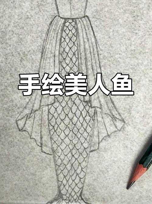 零基础手绘教程：5步教你画出唯美美人鱼（附详细步骤图）