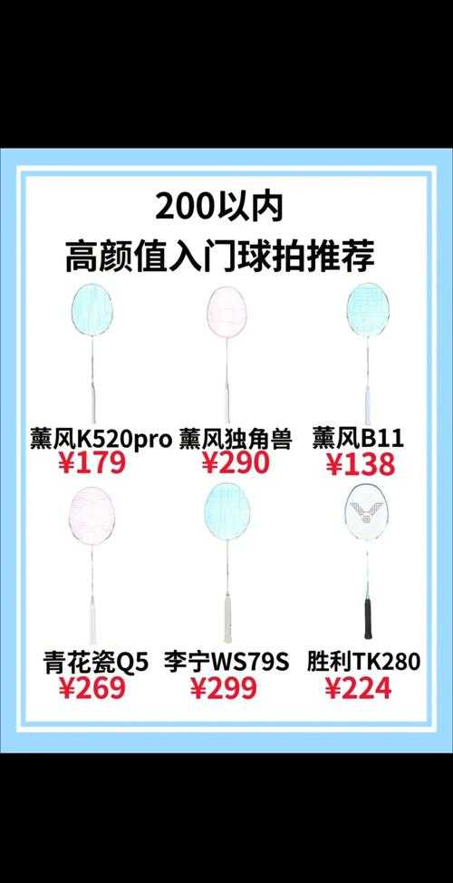 如何挑选性价比高的低价羽毛球拍?预算不足时如何找到好拍?