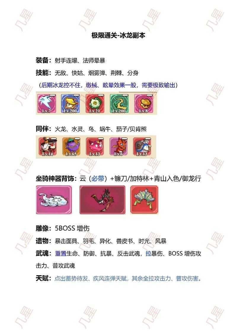 2025 DNF冰龙副本机制与躲避全攻略