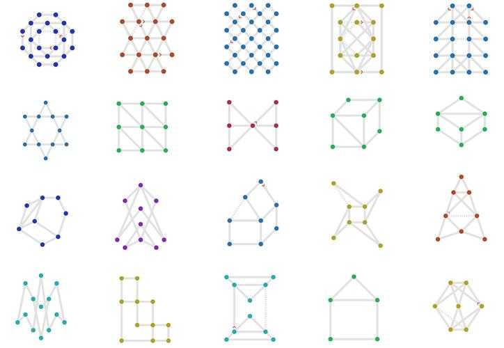 一笔画封闭图形大全图片  完整收录高清可下载