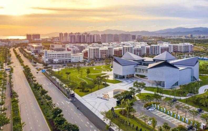 三亚崖州湾科技城大学城 - 海南自贸港科教创新高地