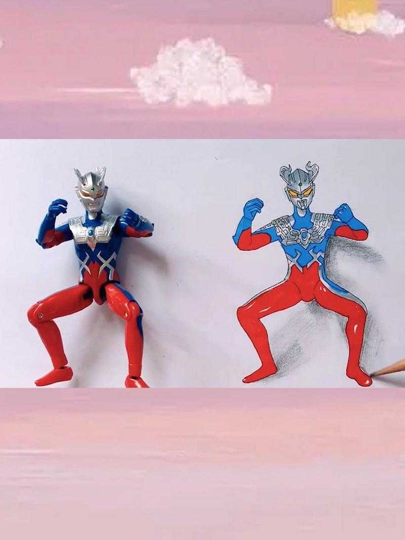三年级学生一步一步学画赛罗奥特曼:简单易学的绘画教程