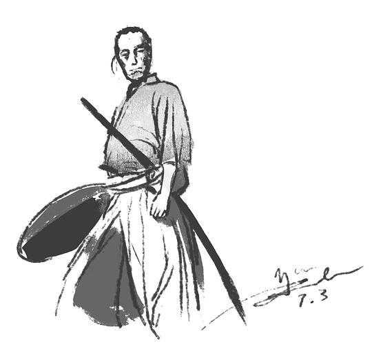 七武士中最具武士精神的代表角色是谁?
