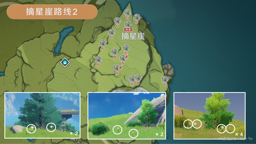 《原神》塞西莉亚花采集位置大全 塞西莉亚花刷新时间及路线图