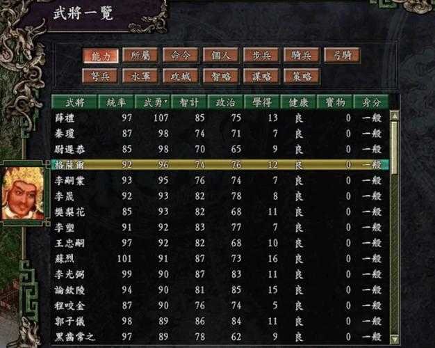 三国志9最强技能排名:哪个技能最实用?