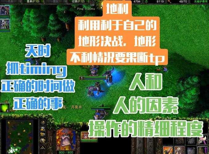 《魔兽争霸》经典战术解析：从入门到精通实战指南
