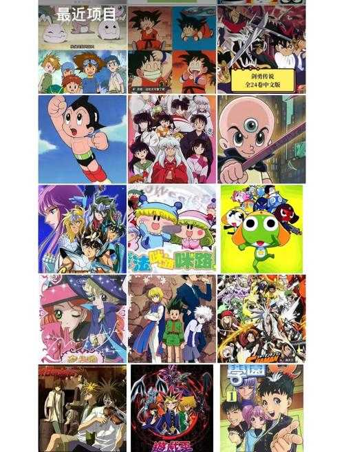 经典漫画片推荐:重温童年热血回忆