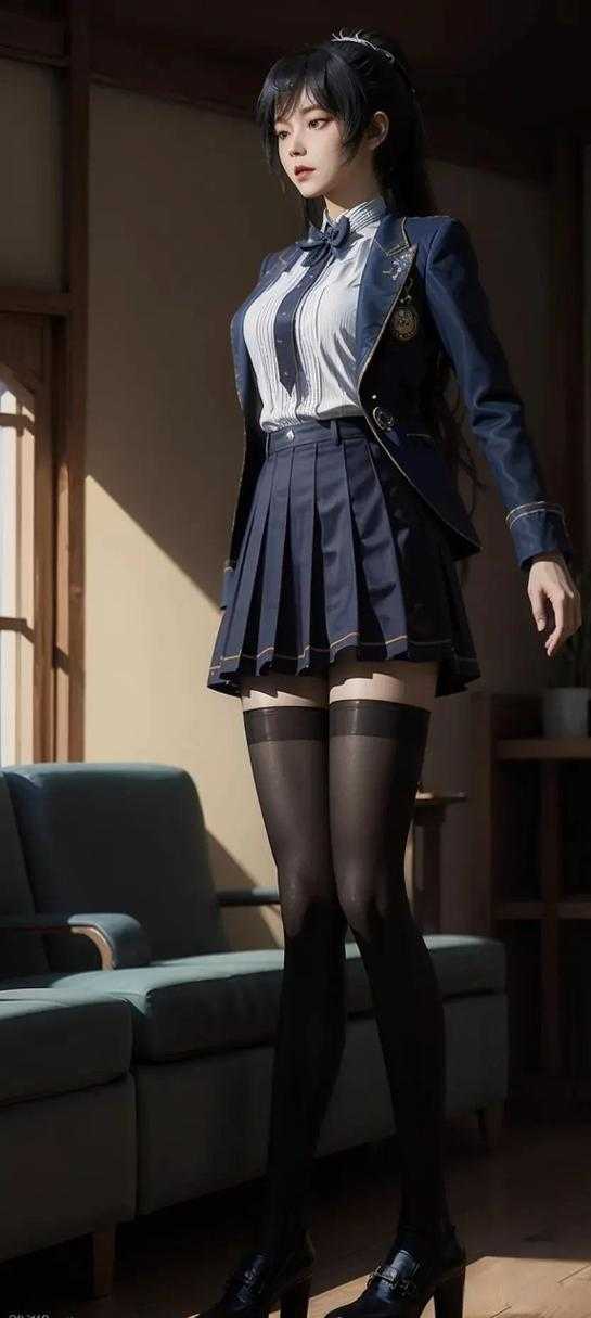 韩系AI少女黑丝眼镜娘高清下载