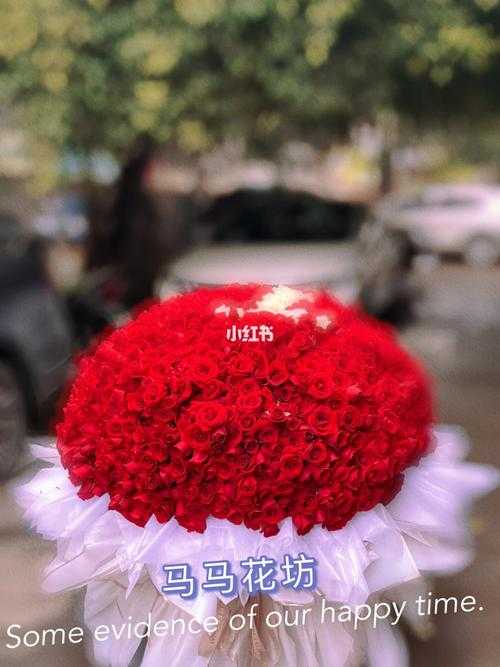 1314朵玫瑰花有多大 实物尺寸解析