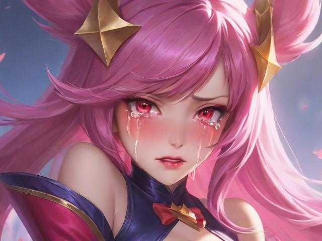 王者荣耀小乔流泪红脸翻白眼:心碎瞬间